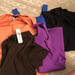 5 Theory shirts